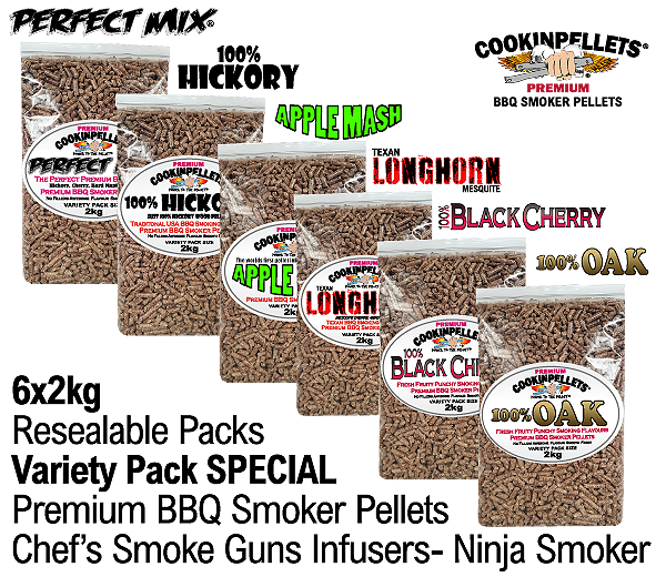 6 x 2kg Smoker Variety Pack