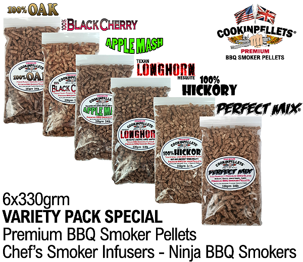 6 x 330grm Smoker Variety Pack