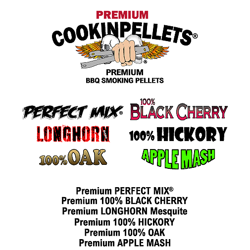 CookinPellets - Premium BBQ Smoker Pellets for ALL makes of Smoker Grills