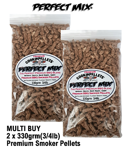 Perfect Mix Premium Smoker Pellets 2x330grm(3/4lb)