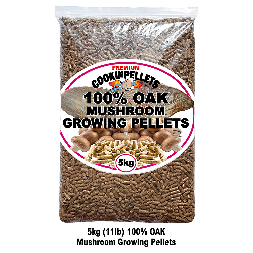 5kg Premium 100% Oak Mushroom Growing Pellets